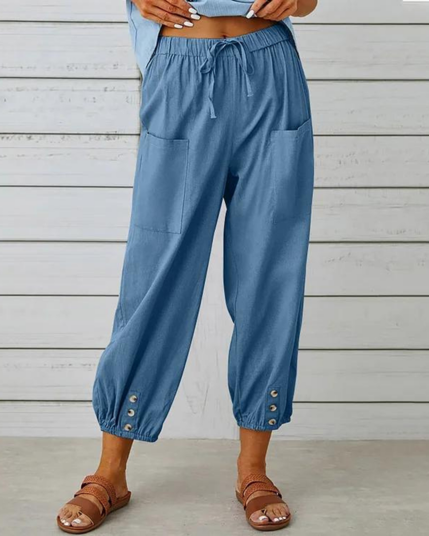 KATY - Loose-Fit Casual Trousers