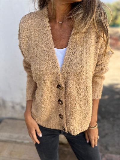 Ella V-neck cardigan