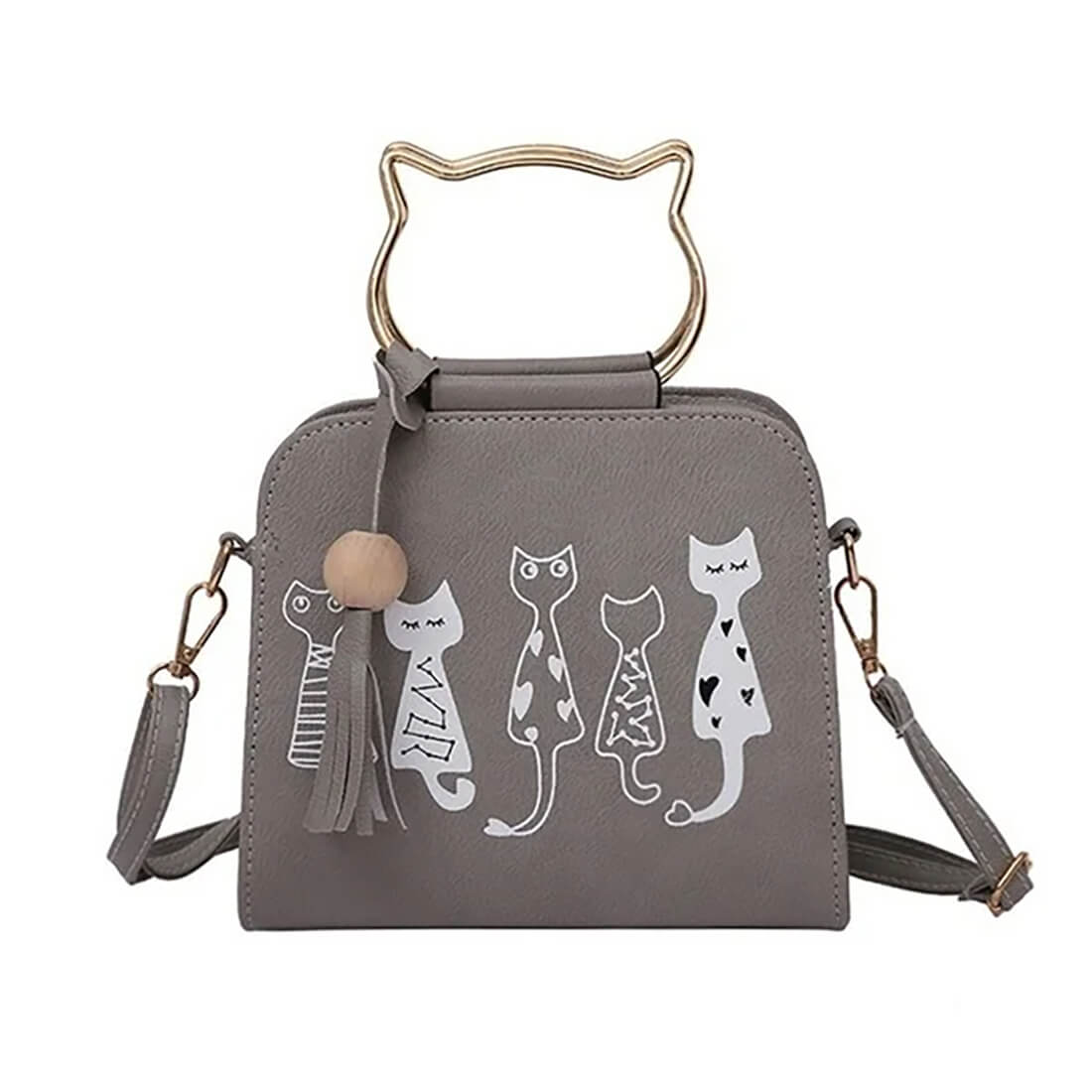 Layla™ - Stylish Cute Kitty Handbag