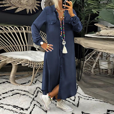 CARRIE™ | Comfortable denim dress