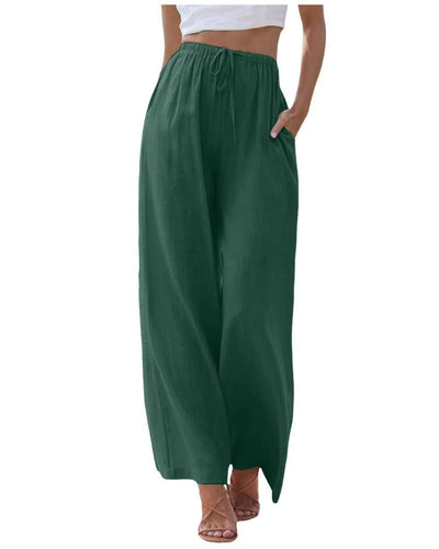 SARALI - Comfy Linen and Cotton Pants