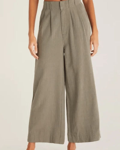 Deila | Casual Wide Leg Trousers