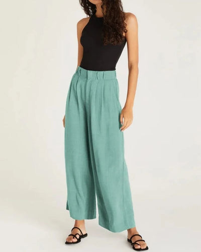 Deila | Casual Wide Leg Trousers