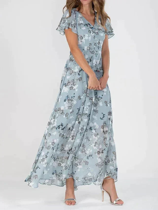 Edith | Elegant Floral Dress