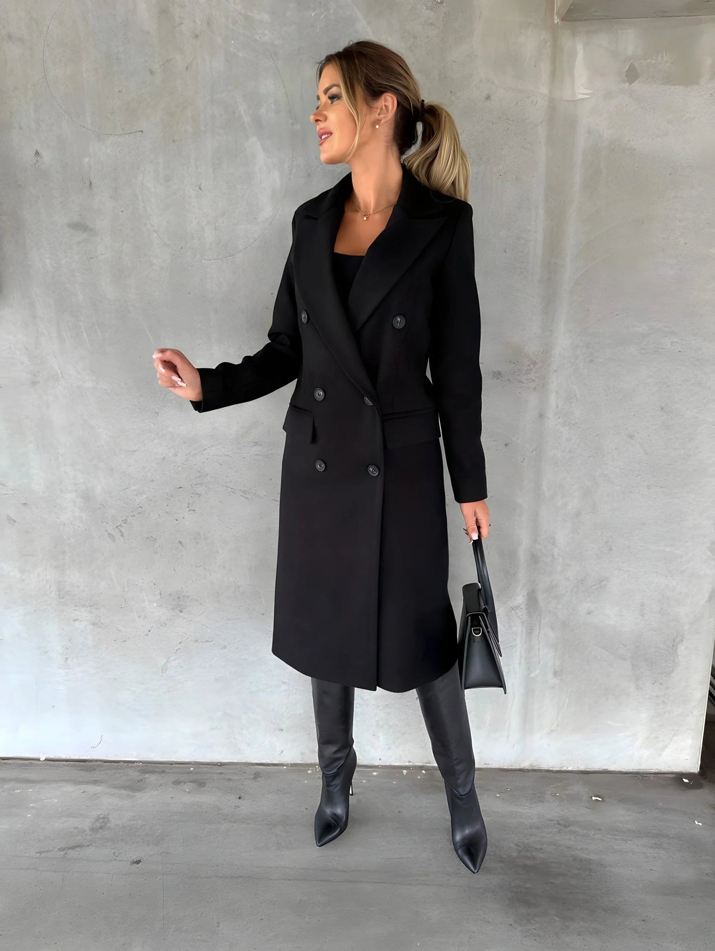 Ella  |Adorable  Long Winter coat