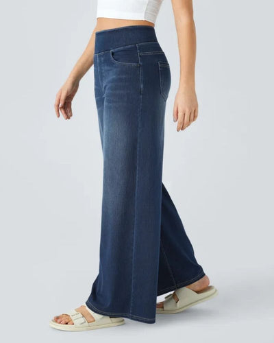 BAMIA - Super Stretch Wide Leg Jeans