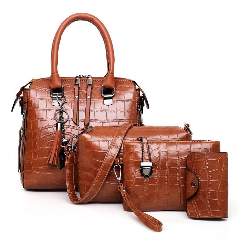 Olivia™ Classic Elegance | Modern 4-Piece Bag Set