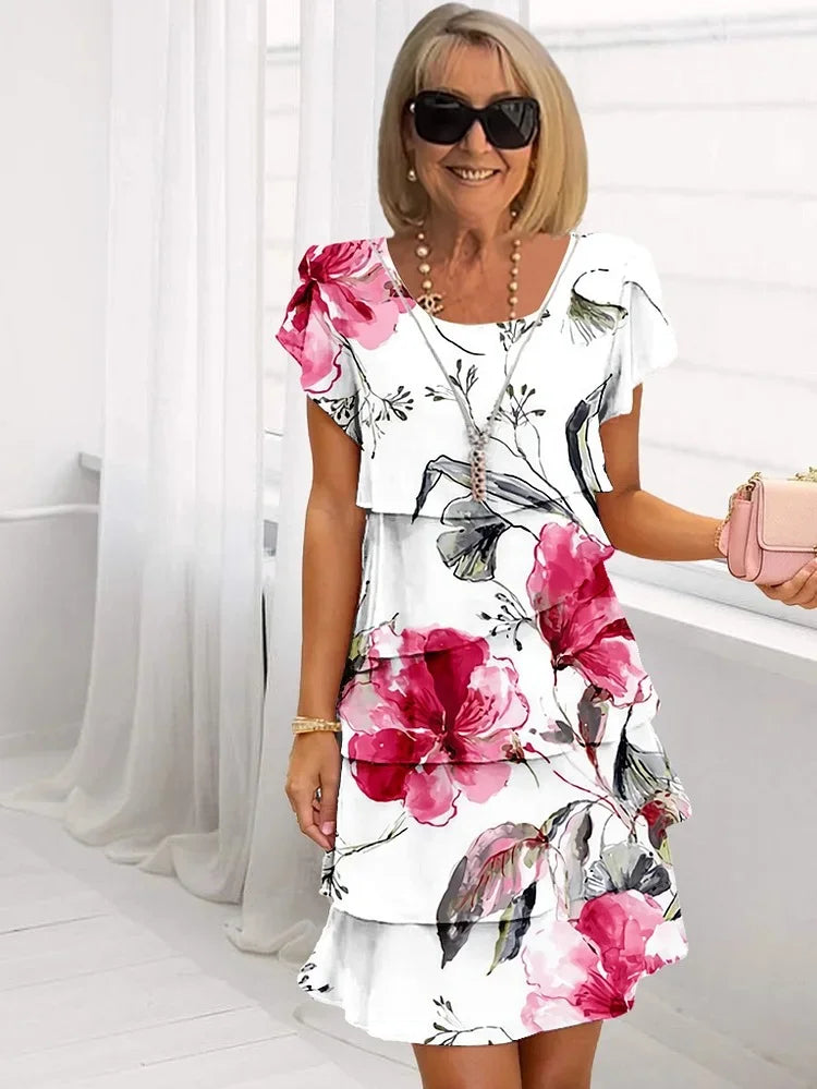 Emilie – Elegant Floral Maxi Dress