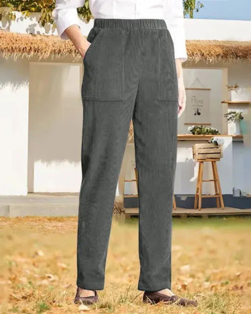 SIRAE - Corduroy leisure pants