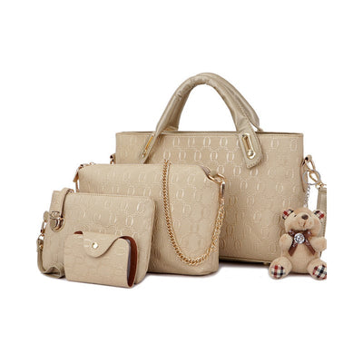 Grace™ Luxe Set | Elegant Cute 4-Piece Handbag Set