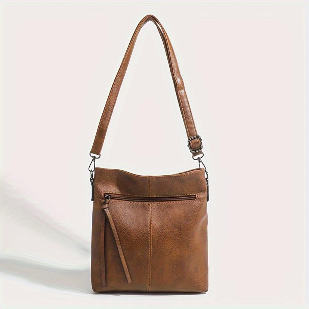 Addison™ Simple Elegance | Retro Square Crossbody Bag