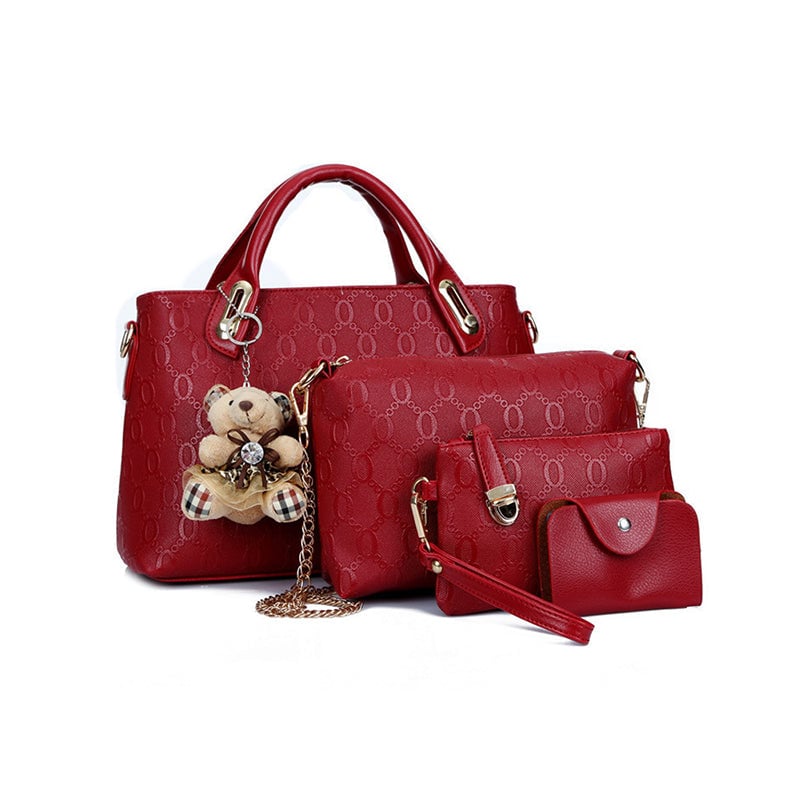 Grace™ Luxe Set | Elegant Cute 4-Piece Handbag Set