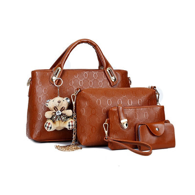 Grace™ Luxe Set | Elegant Cute 4-Piece Handbag Set