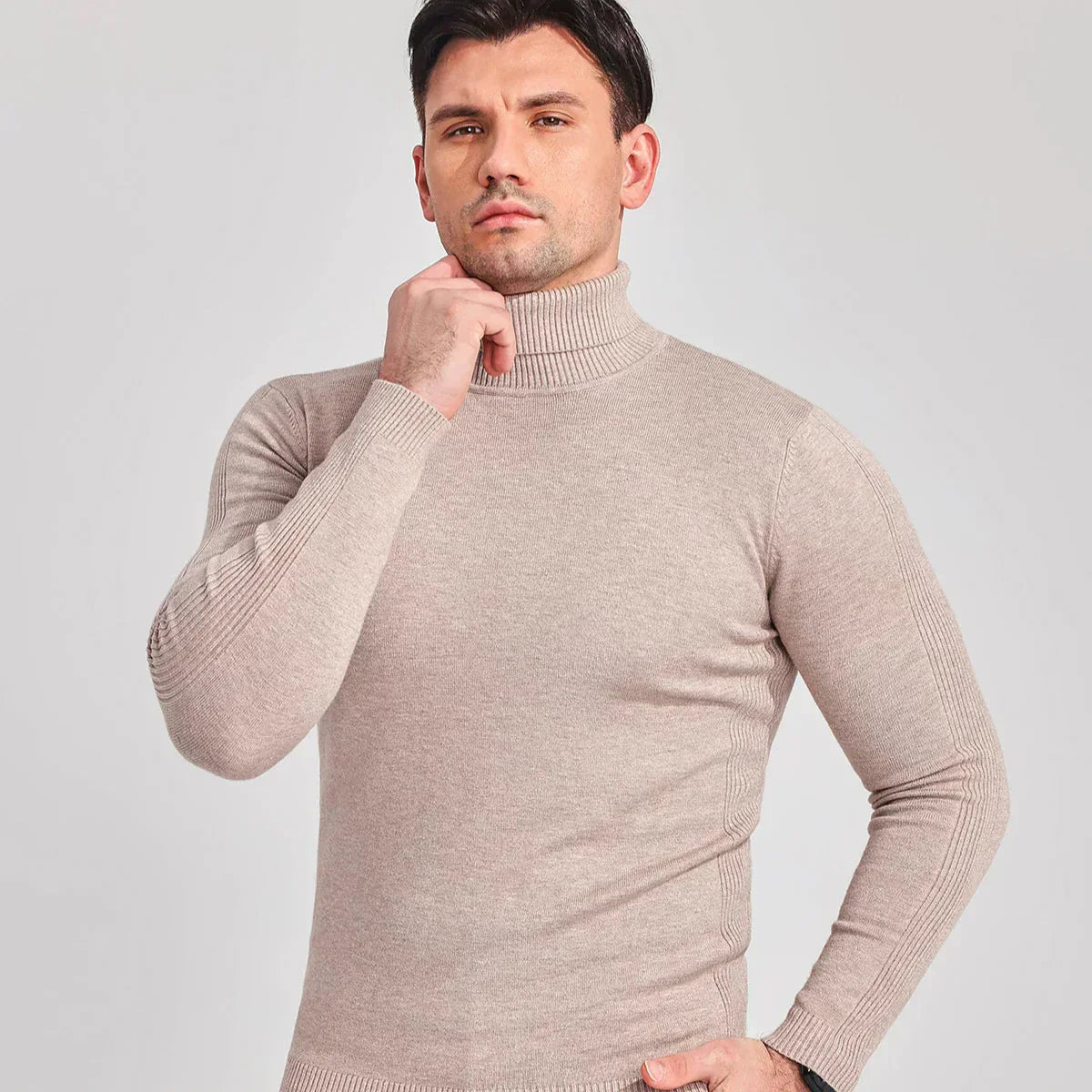 Felix/ Men's Classic Turtleneck Sweater