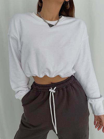 MAYA - Shine On Crop Sweatshirt