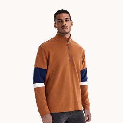 Nathan Quarter-Zip Sweater