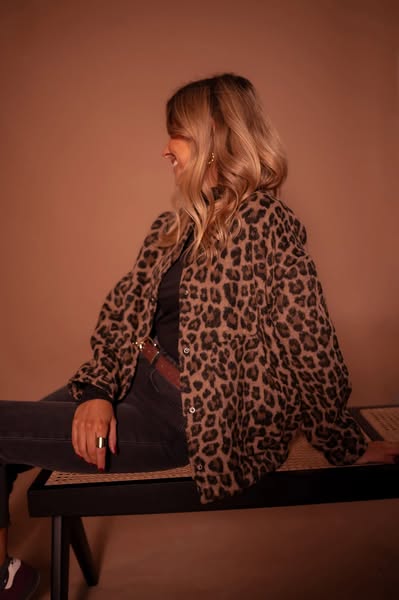 LEONA™ | The Leopard Bomber Jacket