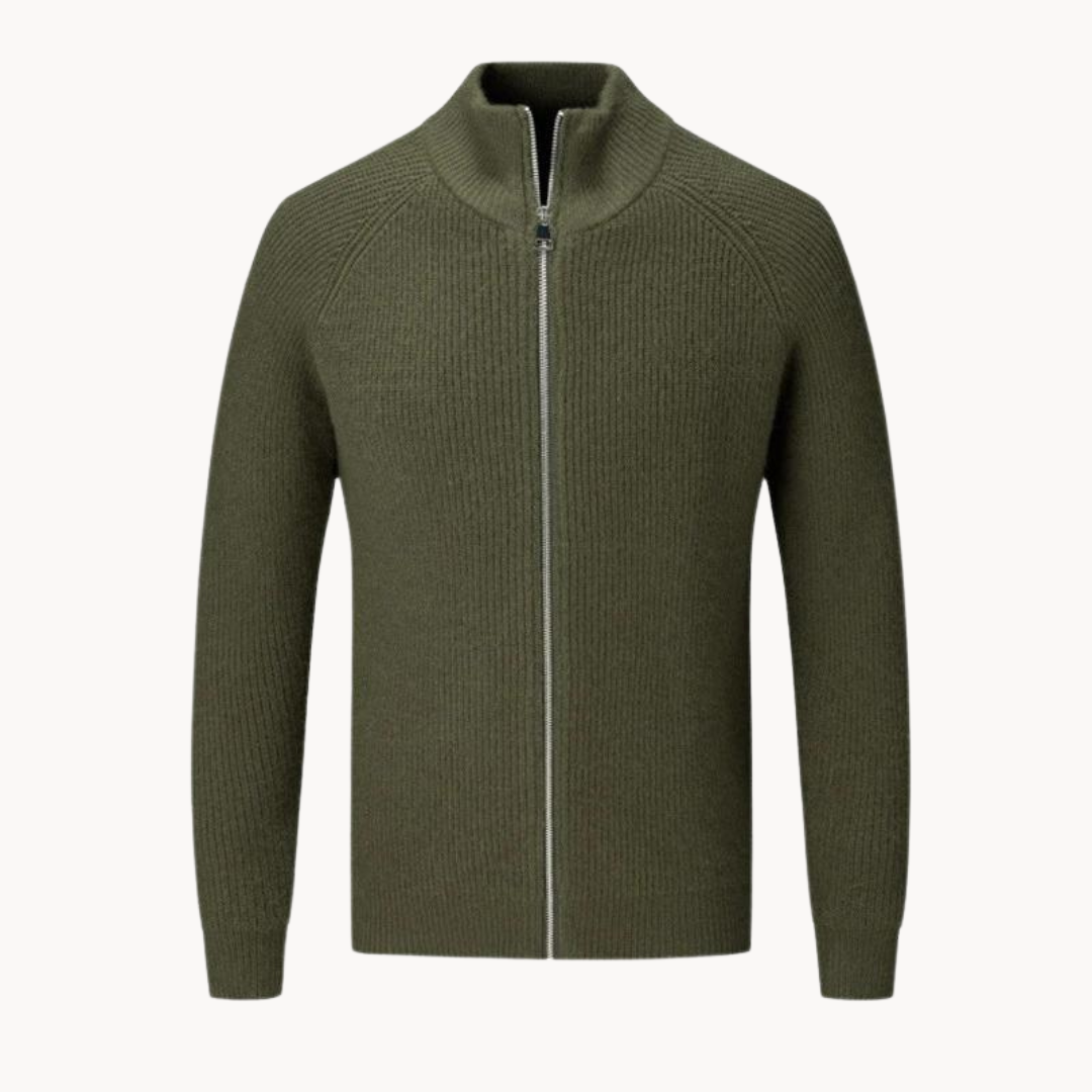 Colton Cashmere Zip Sweater