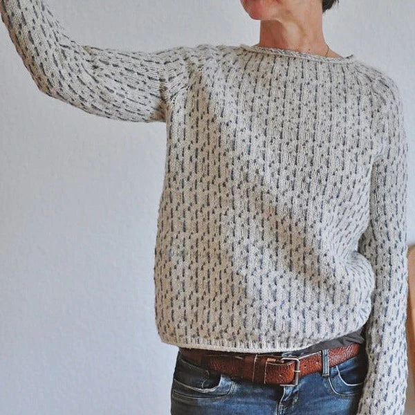 ANDREA - TIGHT KNITTED SWEATER