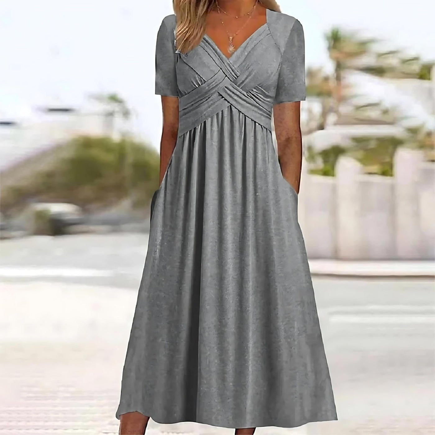 Grace | Elegant Dress with Tummy Coverage