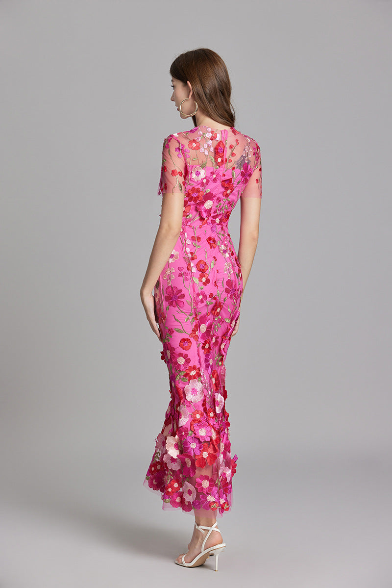 Chicca’s Floral Finesse Dress