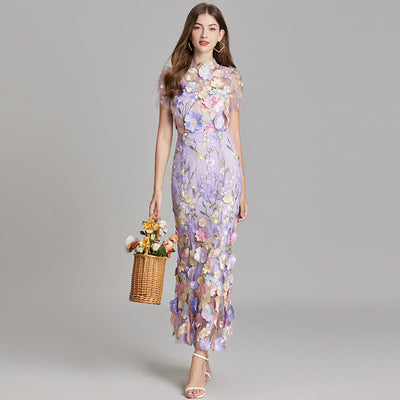 Chicca’s Floral Finesse Dress