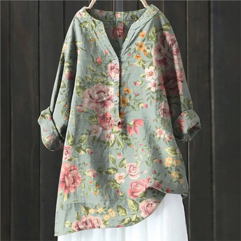 Angela | Floral Harmony Tunic