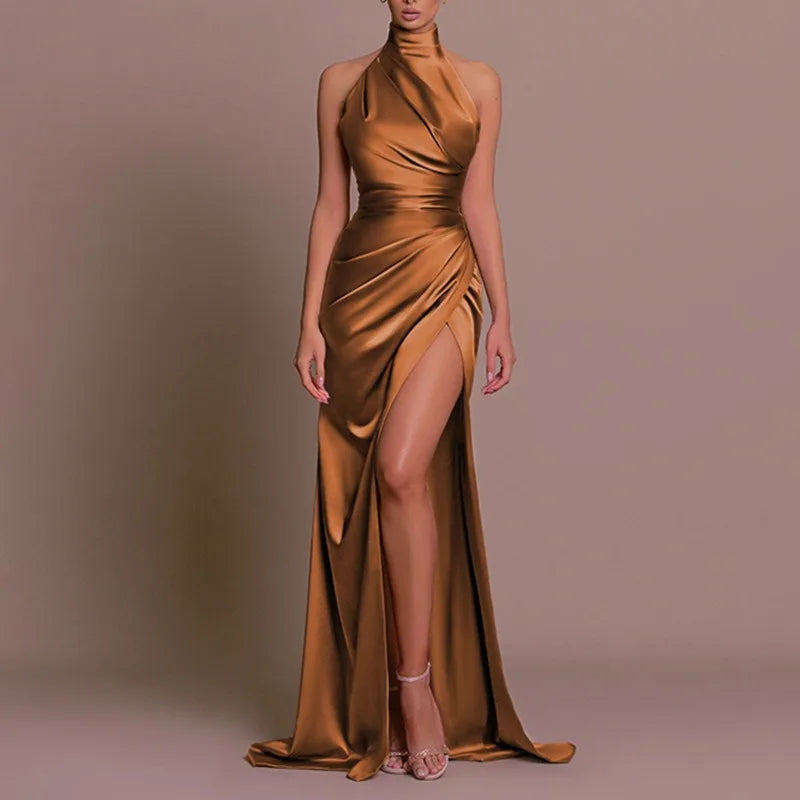 Chicca’s Satin Elegance Dress