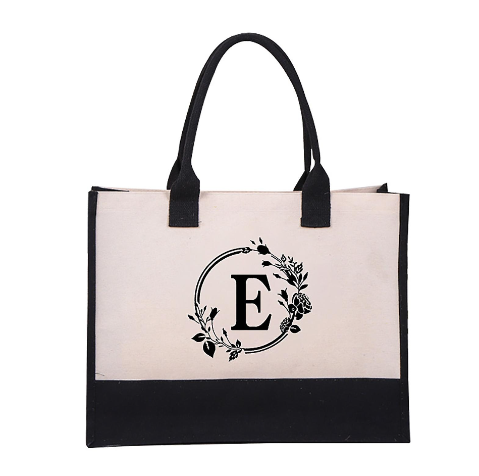 Harper™ - Letter Personalized Tote Bag