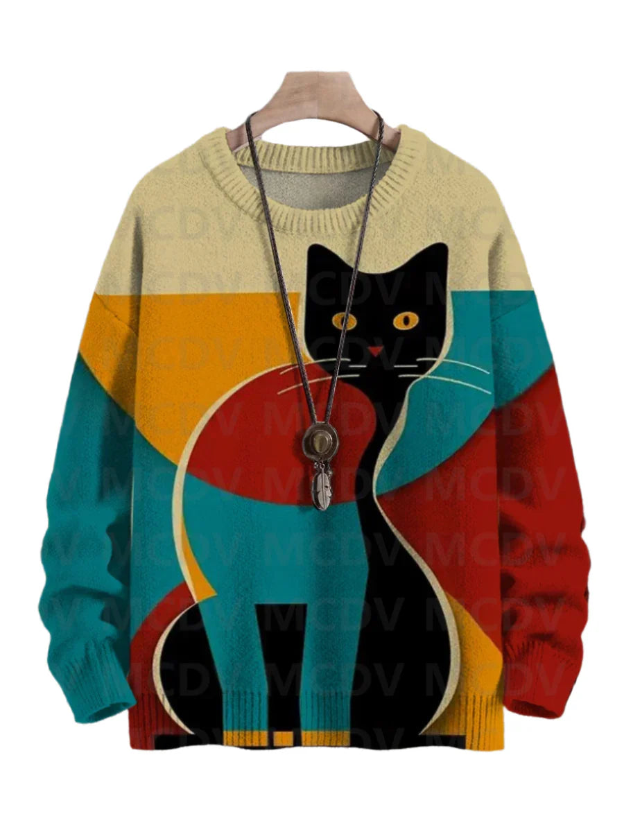 Unisex | Cat Modern Muse Cat Sweater