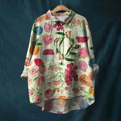 Emma | Elegant Floral Shirt