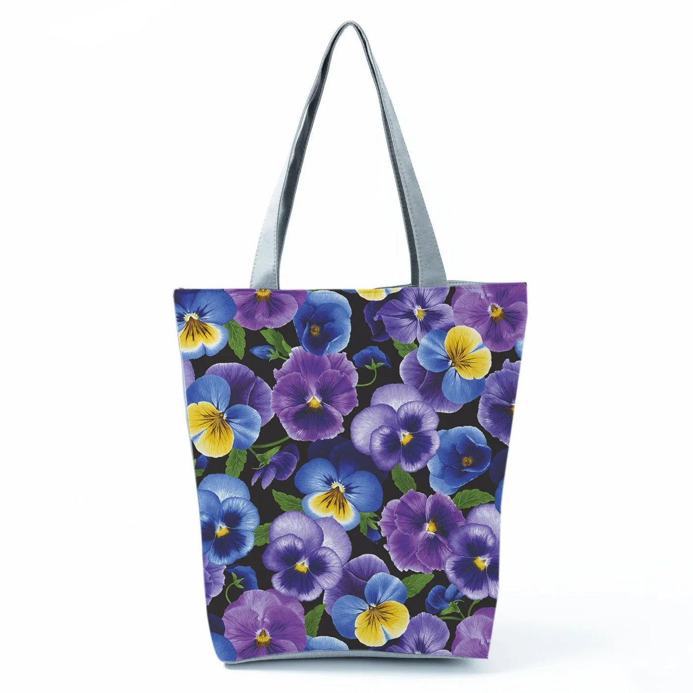 Heldere Kleuren Bloemenprint Handtas Mooie Bloem Tote Casual Reizen Strandtas Hoge Capaciteit Herbruikbare Schouder Boodschappentassen (Copy)