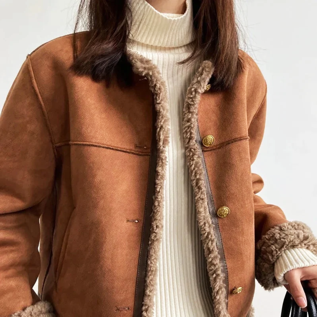 Wendy Winter Sherpa Lined Jacket