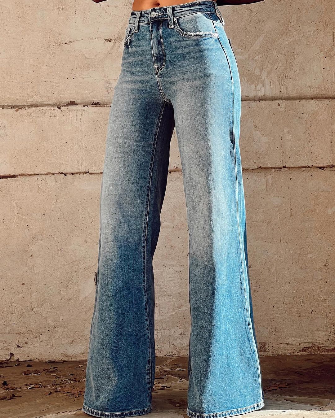 SARA | HIGH WAIST BAGGY PANTS