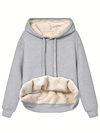 Mera™ - Hooded jumper with fleece