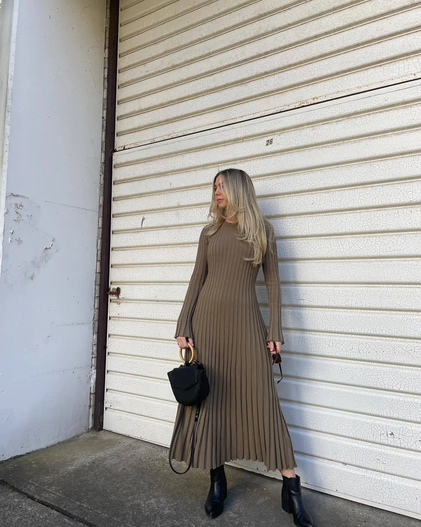 Roslyn | Cozy Knit Maxi Dress