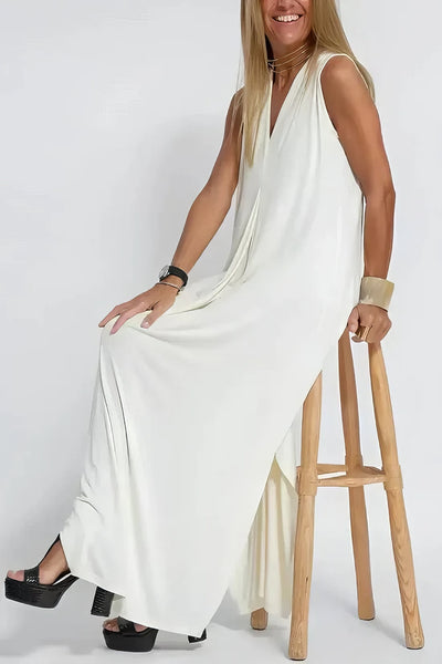 Elegant long dress + matching cardigan FREE GIFT